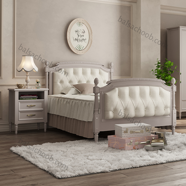 تخت خواب بالسا مدل رمانتیک یک نفره - تصویر 5
