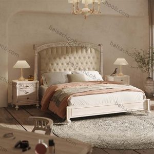 تخت خواب بالسا مدل رمانتیک دو نفره - تصویر 7