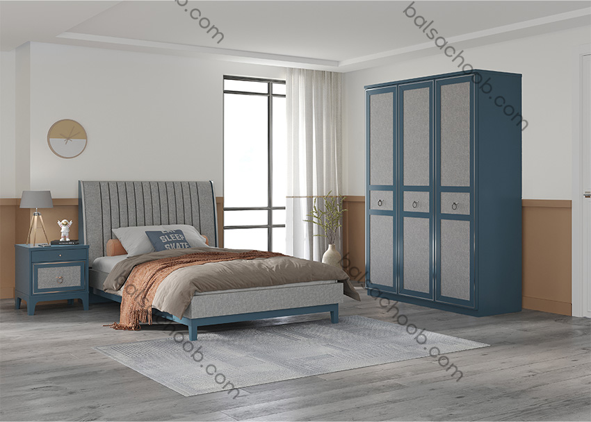 سرویس خواب یک نفره بالسا مدل ریکاردو - تصویر 6