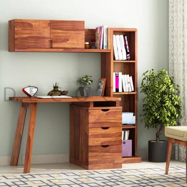 میز تحریر کتابخانه دار دکوچید مدل D.4015