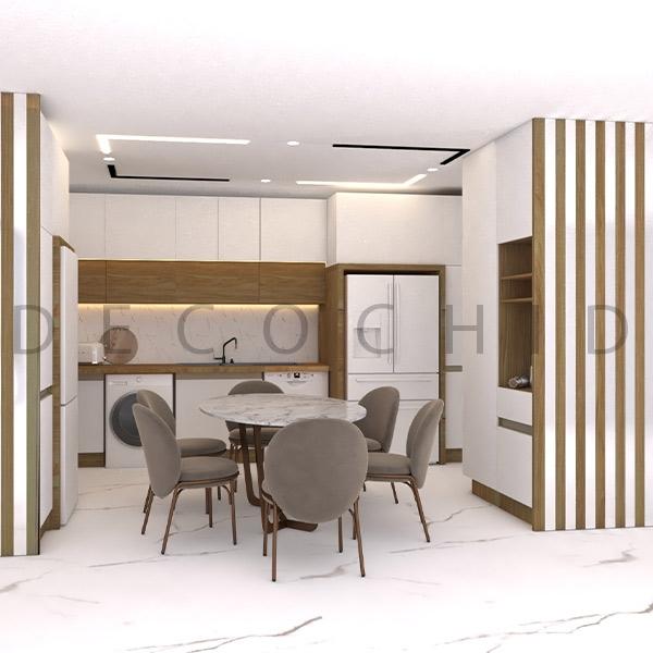 کابینت آشپزخانه دکوچید مدل D.3042 - تصویر 2