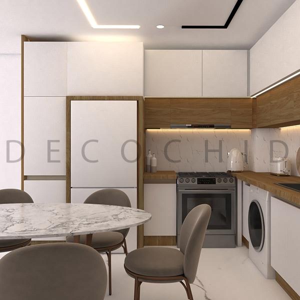 کابینت آشپزخانه دکوچید مدل D.3042 - تصویر 3
