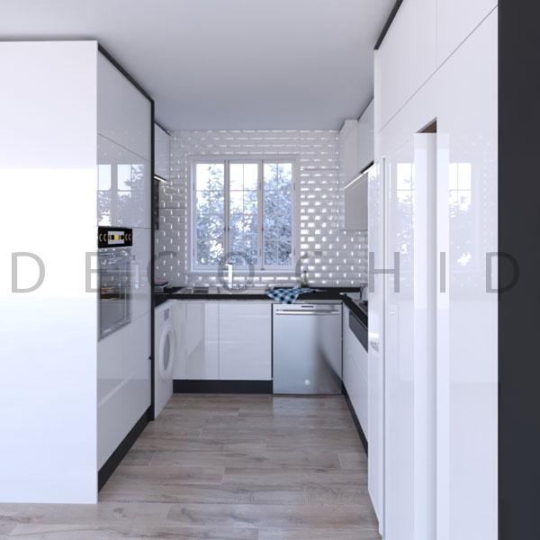 کابینت آشپزخانه دکوچید مدل D.3030 - تصویر 5