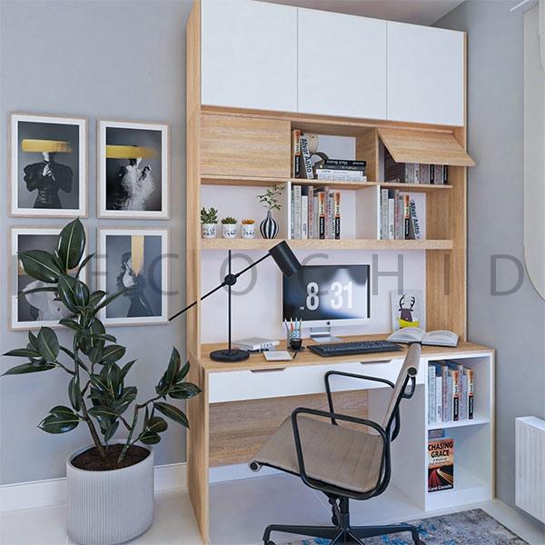 میز تحریر کتابخانه دار دکوچید مدل D.4057