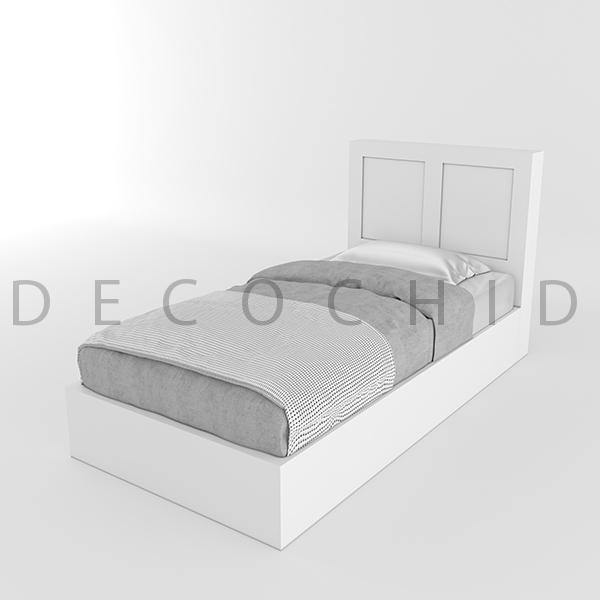 تخت خواب یک نفره دکوچید مدل D.1019 - تصویر 2