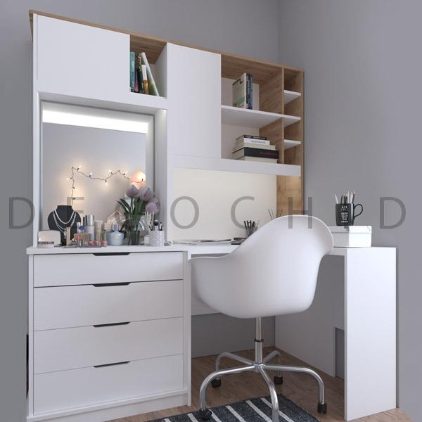 میز تحریر کتابخانه دار دکوچید مدل D.4023