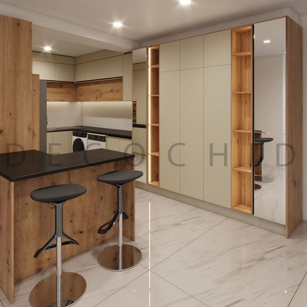کابینت آشپزخانه دکوچید مدل D.3033 - تصویر 5