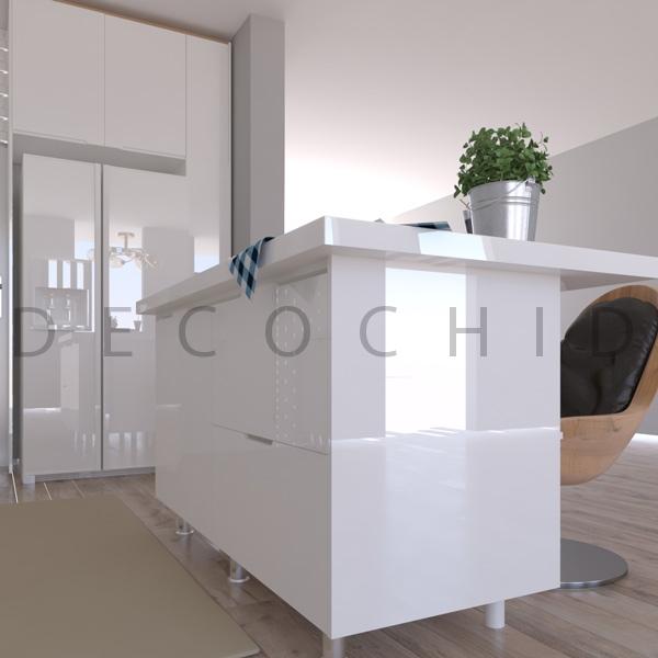 کابینت آشپزخانه دکوچید مدل D.3027 - تصویر 4