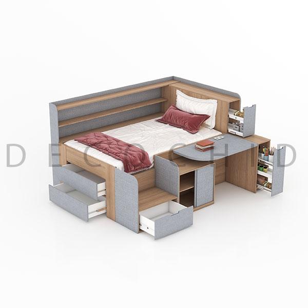 تخت خواب چند منظوره دکوچید مدل D.1007 - تصویر 3