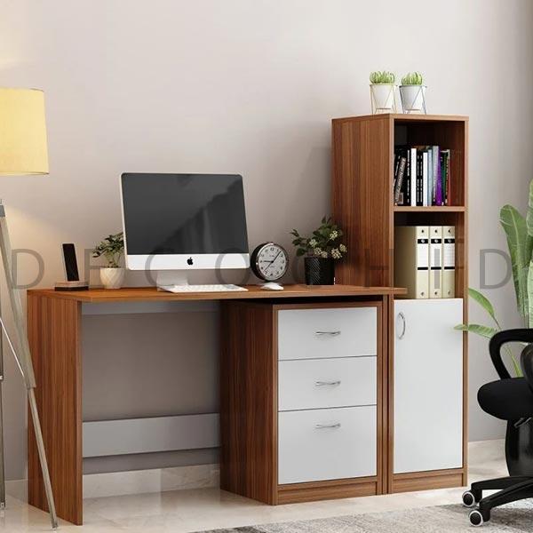 میز تحریر کتابخانه دار دکوچید مدل D.4005