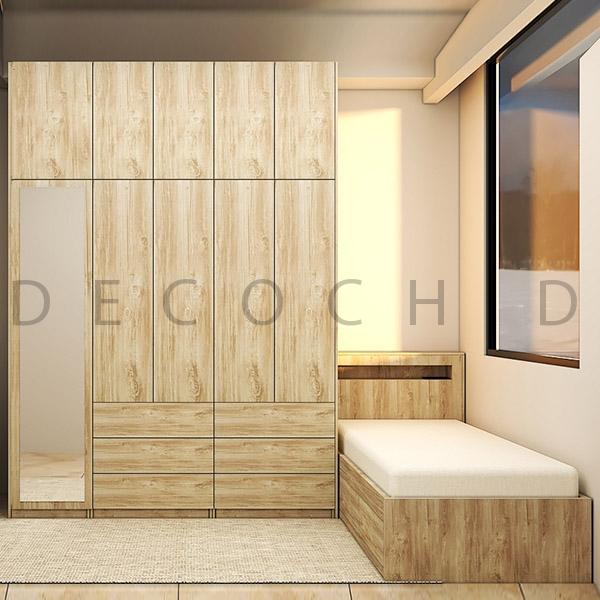 تخت خواب یک نفره دکوچید مدل D.1132 - تصویر 2