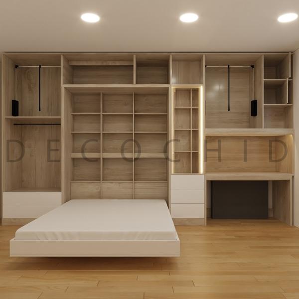 تخت خواب تاشو دکوچید مدل D.1105 - تصویر 2