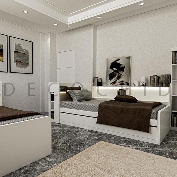 تخت خواب دکوچید مدل D.1149 یک نفره