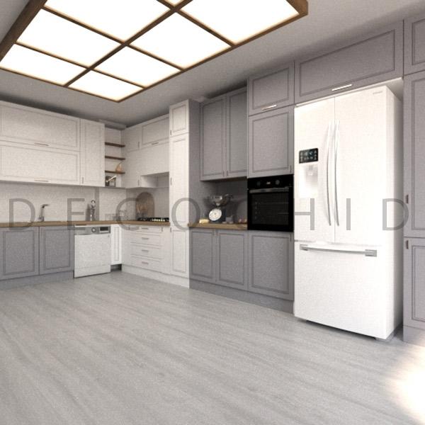کابینت آشپزخانه دکوچید مدل D.3022