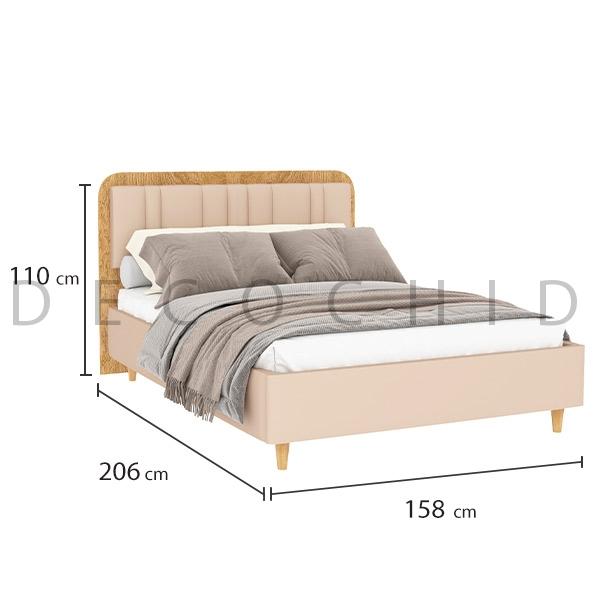 تخت خواب دکوچید مدل دلوین دو نفره عرض 140 - تصویر 3