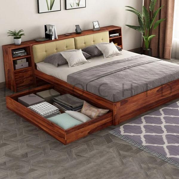 تخت خواب دو نفره دکوچید مدل D.1028 - تصویر 2