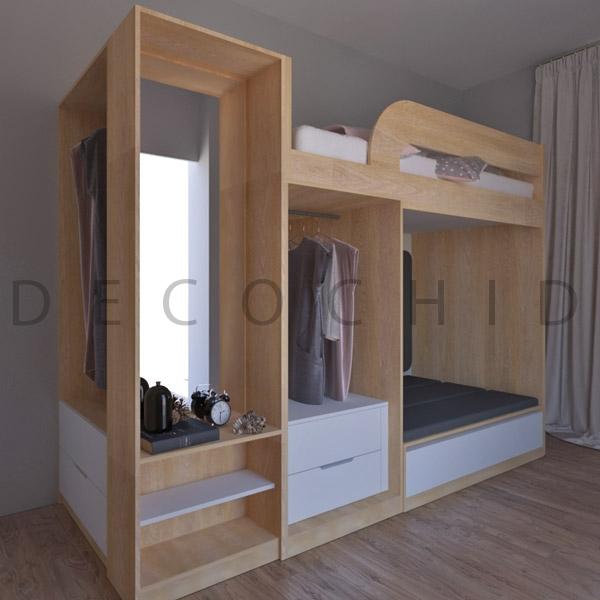 تخت خواب چند منظوره دکوچید مدل D.1083 - تصویر 2
