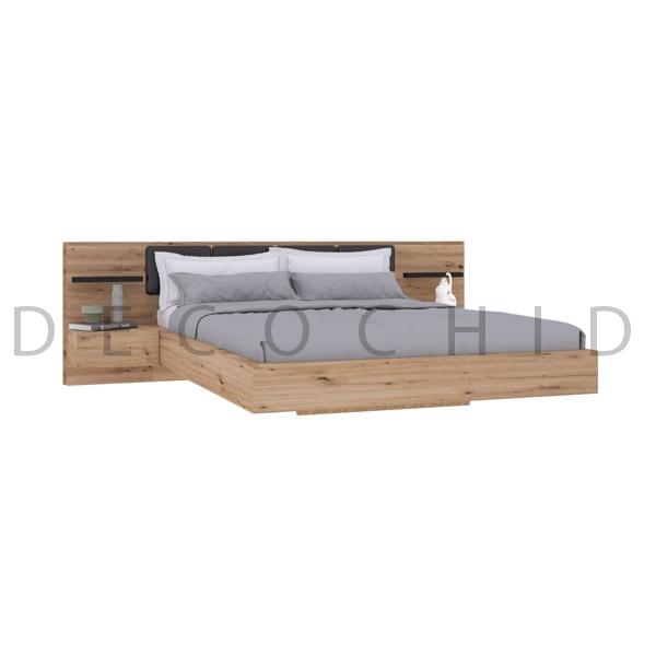 تخت خواب دو نفره دکوچید مدل رستا عرض 160 - تصویر 2