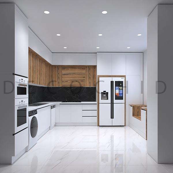 کابینت آشپزخانه دکوچید مدل D.3005