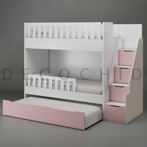 تخت خواب دو طبقه دکوچید مدل D.1093 - تصویر 2