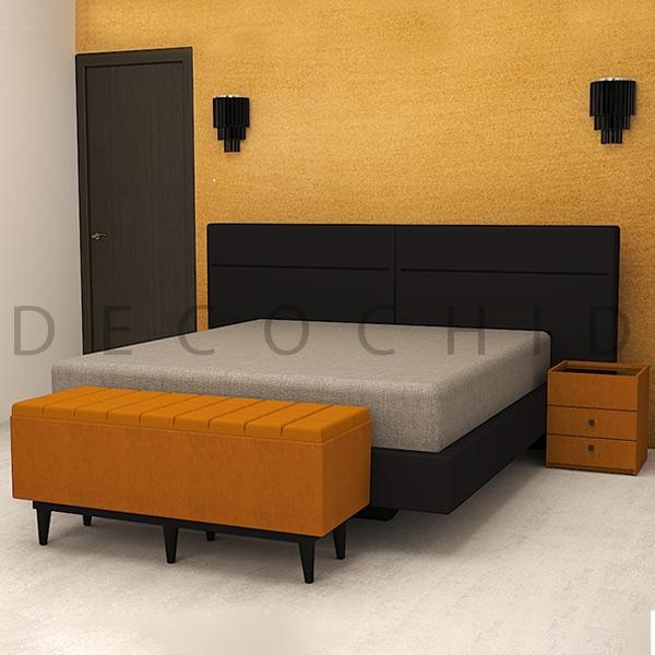 تخت خواب دو نفره دکوچید مدل D.1130 - تصویر 2