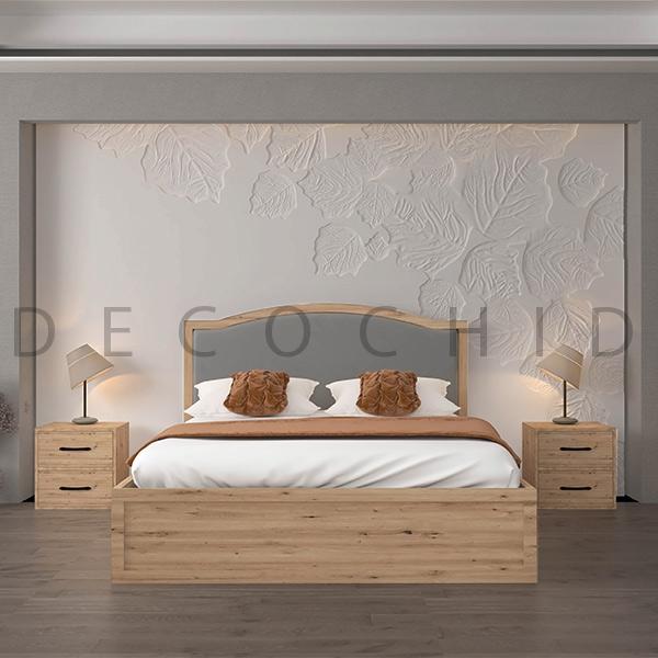 تخت خواب دکوچید مدل سروین دو نفره عرض 160 - تصویر 2
