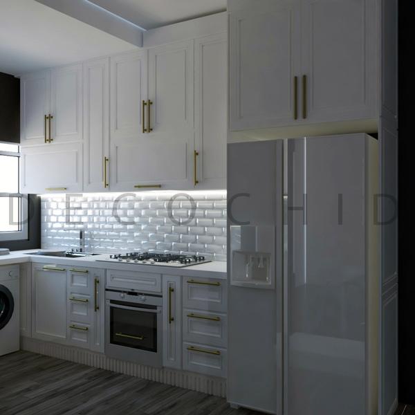 کابینت آشپزخانه دکوچید مدل D.3010