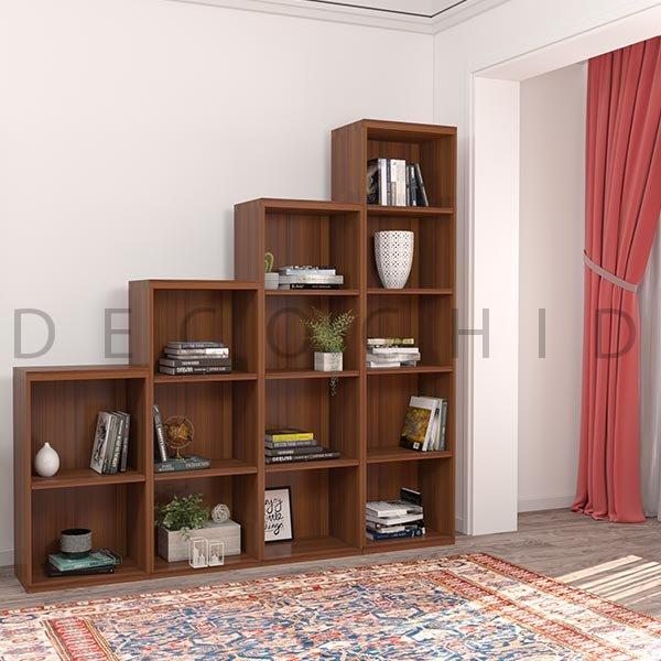 کتابخانه دکوچید مدل آرتا دو طبقه - تصویر 4