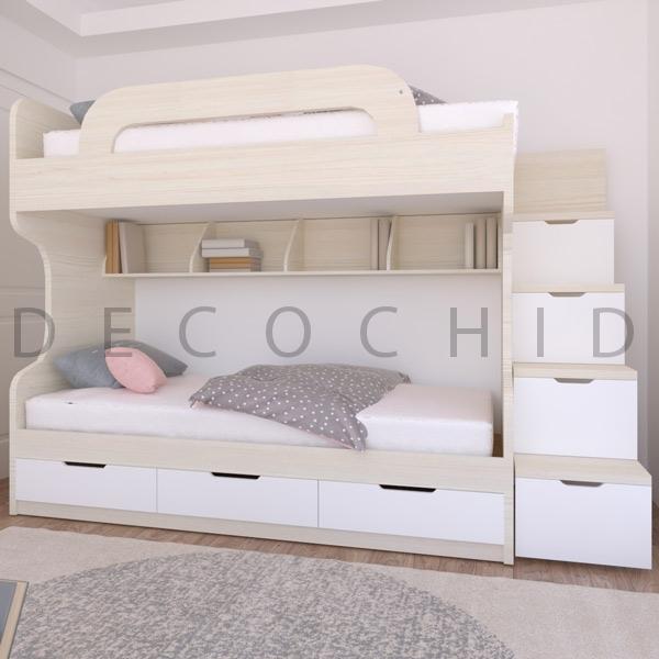 تخت دو طبقه دکوچید مدل D.1069