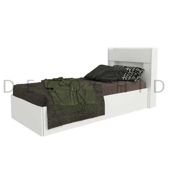 تخت خواب دکوچید مدل آدونیس یک و نیم نفره بدون کشو عرض 120 - تصویر 2