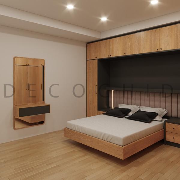 تخت خواب دو نفره دکوچید مدل D.1121 - تصویر 2