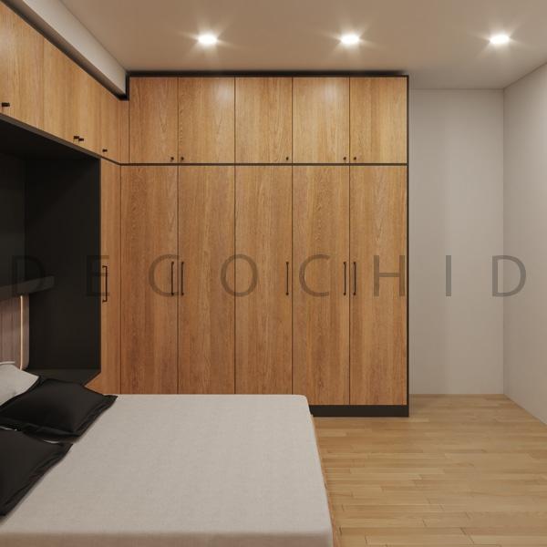 تخت خواب دو نفره دکوچید مدل D.1121 - تصویر 3