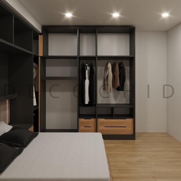 تخت خواب دو نفره دکوچید مدل D.1121 - تصویر 5