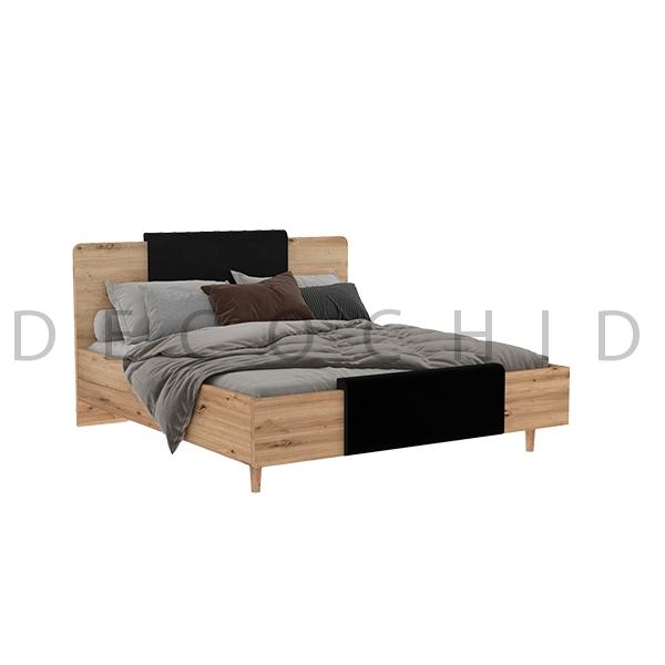 تخت خواب دو نفره دکوچید مدل نلا عرض 160 - تصویر 3