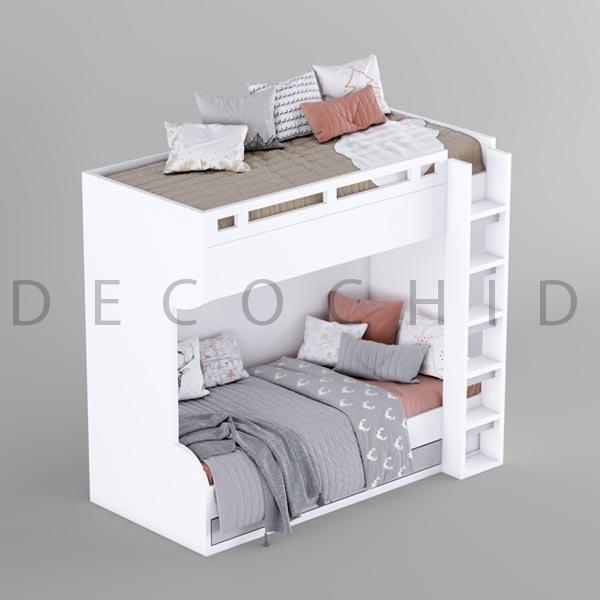 تخت خواب دو طبقه دکوچید مدل D.1003 - تصویر 2