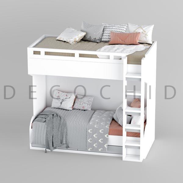 تخت خواب دو طبقه دکوچید مدل D.1003 - تصویر 3