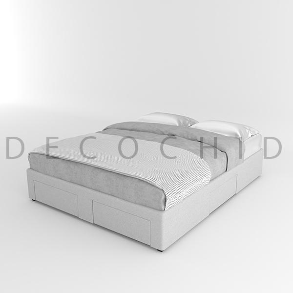 تخت خواب دکوچید مدل D.1015 دو نفره - تصویر 3
