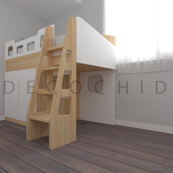 تخت دو طبقه دکوچید مدل D.1063 - تصویر 4