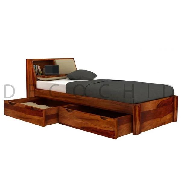 تخت خواب یک نفره دکوچید مدل D.1040 - تصویر 2