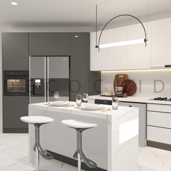 کابینت آشپزخانه دکوچید مدل D.3037 - تصویر 2