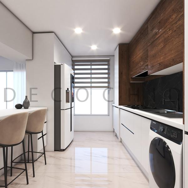 کابینت آشپزخانه دکوچید مدل D.3014 - تصویر 3