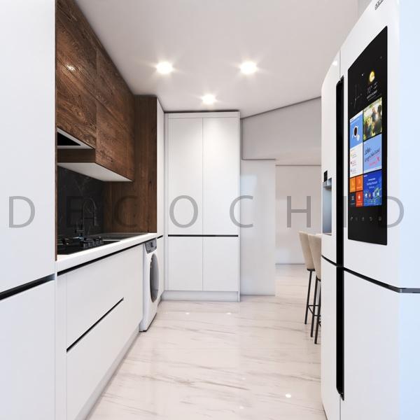 کابینت آشپزخانه دکوچید مدل D.3014 - تصویر 7