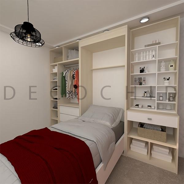 تخت خواب تاشو دکوچید مدل D.1135 - تصویر 2