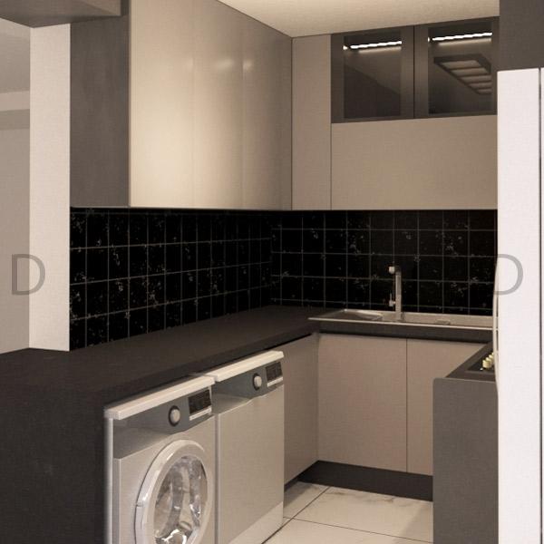 کابینت آشپزخانه دکوچید مدل D.3021 - تصویر 2