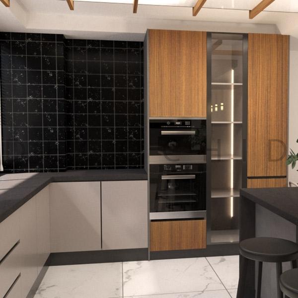 کابینت آشپزخانه دکوچید مدل D.3021 - تصویر 3