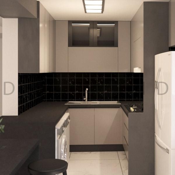 کابینت آشپزخانه دکوچید مدل D.3021