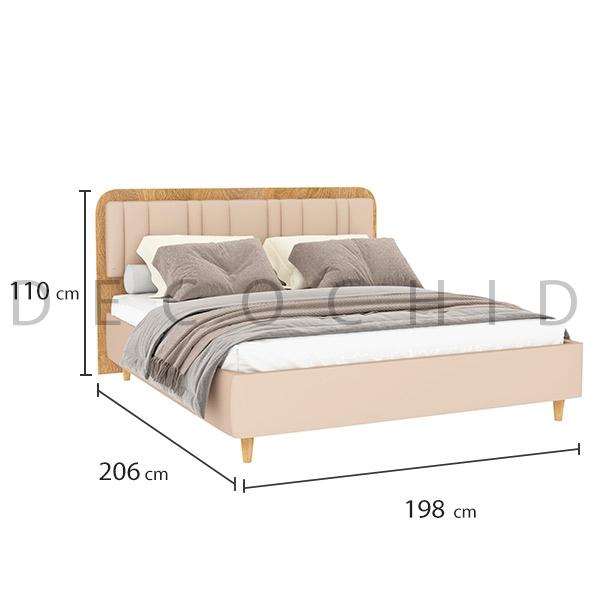 تخت خواب دکوچید مدل دلوین دو نفره عرض 180 - تصویر 4