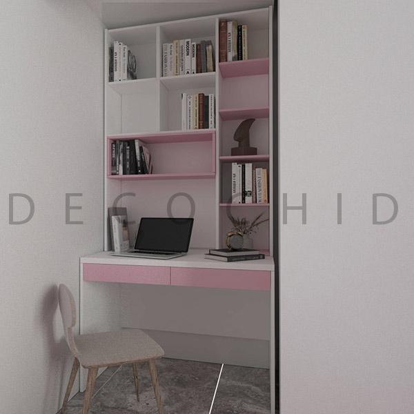 میز تحریر کتابخانه دار دکوچید مدل D.4048 - تصویر 2