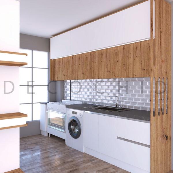 کابینت آشپزخانه دکوچید مدل D.3028 - تصویر 3