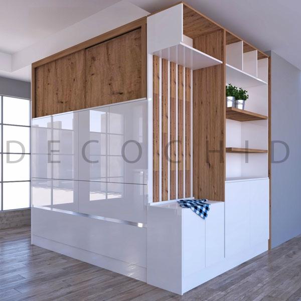 کابینت آشپزخانه دکوچید مدل D.3028 - تصویر 5